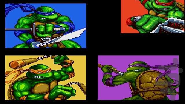مجموعه بازیهای لاکپشت های نینجا سگا - عکس بازی موبایلی اندروید