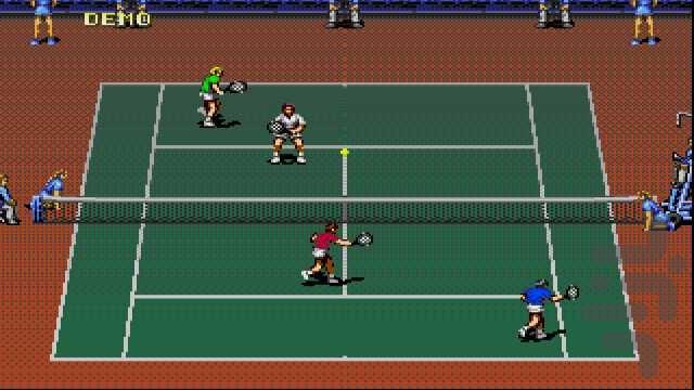 تنیس قهرمانی ویمبلدون - عکس بازی موبایلی اندروید