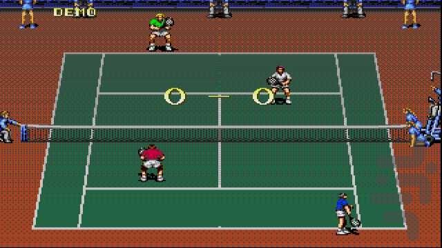 تنیس قهرمانی ویمبلدون - عکس بازی موبایلی اندروید