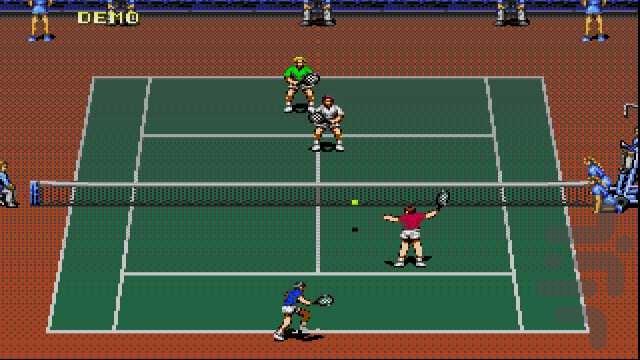 تنیس قهرمانی ویمبلدون - عکس بازی موبایلی اندروید