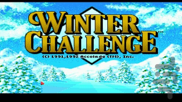 Winter Challenge - Gameplay image of android game