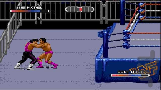 کشتی کج رویال رامبل WWF - عکس بازی موبایلی اندروید