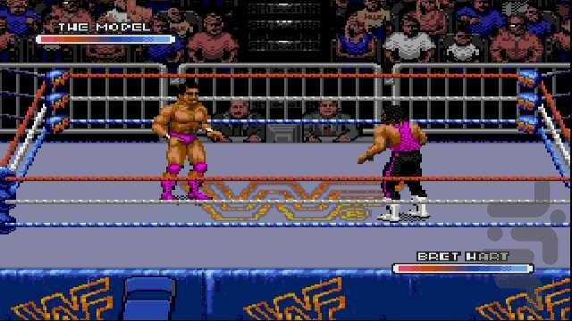 کشتی کج رویال رامبل WWF - عکس بازی موبایلی اندروید