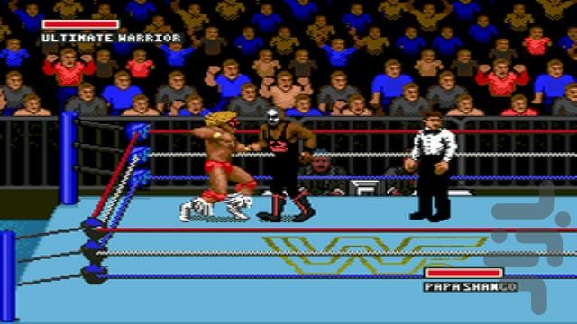 WWF Super WrestleMania - Gameplay image of android game