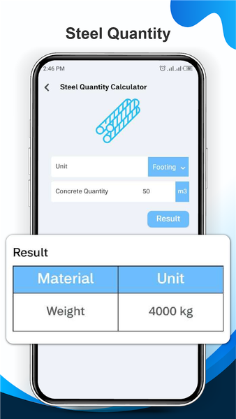 Civil Construction Calculator - عکس برنامه موبایلی اندروید