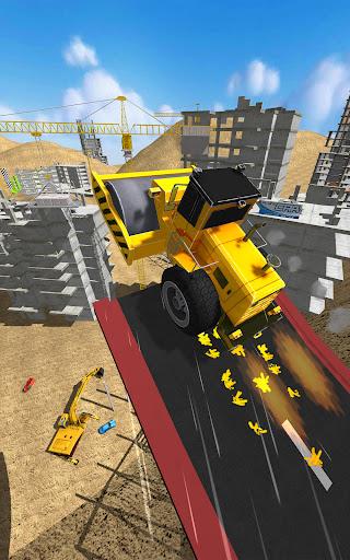 Construction Ramp Jumping - Gameplay image of android game