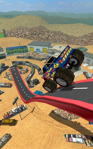 Construction Ramp Jumping - Gameplay image of android game