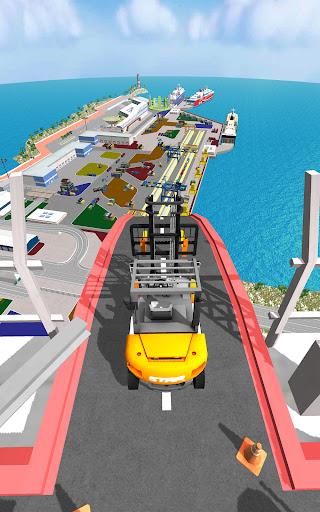 Construction Ramp Jumping - Gameplay image of android game