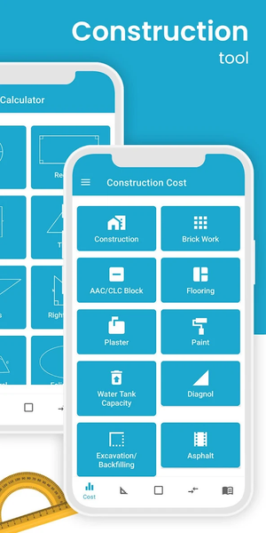 Construction Calculator - عکس برنامه موبایلی اندروید