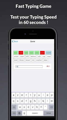 Fast Typing Game Writing speed - عکس بازی موبایلی اندروید