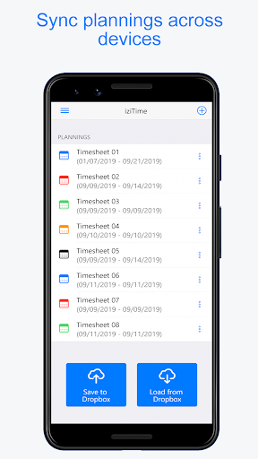 Planningify : Track work time - عکس برنامه موبایلی اندروید