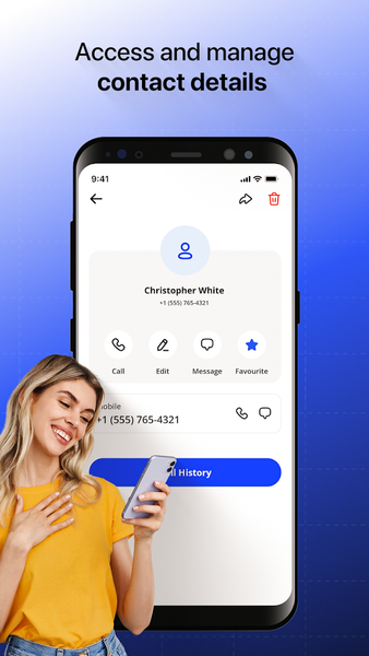Contacts - Image screenshot of android app
