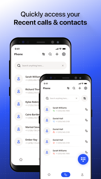 Contacts - Image screenshot of android app