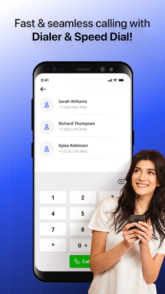 Contacts - Image screenshot of android app