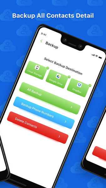 Contacts Backup and Restore - Image screenshot of android app