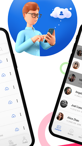 Contacts Backup & Transfer App - Image screenshot of android app