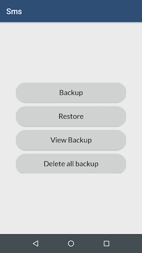 Super backup and  Restore - Image screenshot of android app