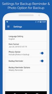 Smart Contacts Backup - (My Contacts Backup) - عکس برنامه موبایلی اندروید