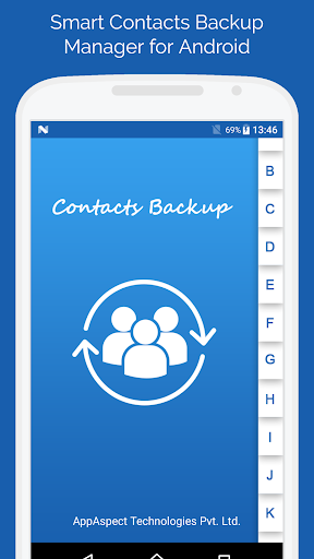 Smart Contacts Backup - (My Contacts Backup) - Image screenshot of android app