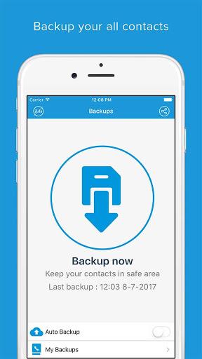 Contact Backup And Restore - عکس برنامه موبایلی اندروید