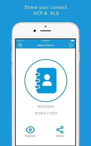Contacts - Image screenshot of android app