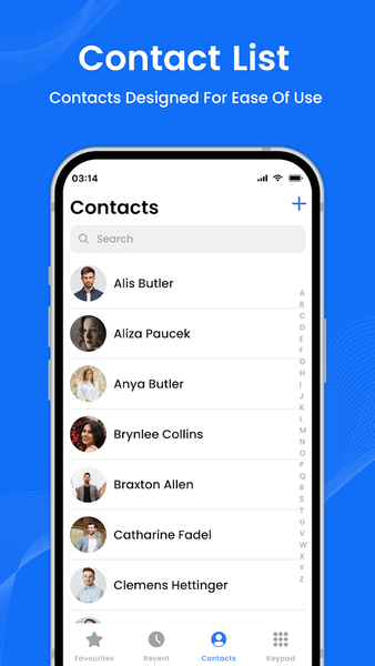 Contacts - Image screenshot of android app
