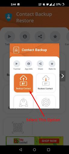 Contacts Backup | Easy Contacts Transfer & Restore - Image screenshot of android app