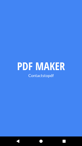 Text to pdf - Image screenshot of android app