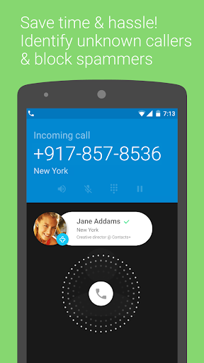 Caller ID + - Image screenshot of android app