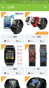 Geek - Smarter Shopping - عکس برنامه موبایلی اندروید