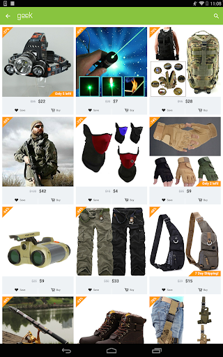 Geek - Smarter Shopping - عکس برنامه موبایلی اندروید