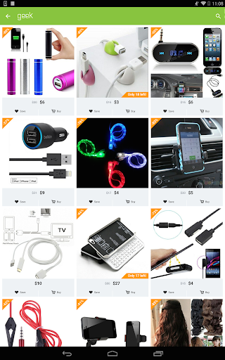 Geek - Smarter Shopping - عکس برنامه موبایلی اندروید