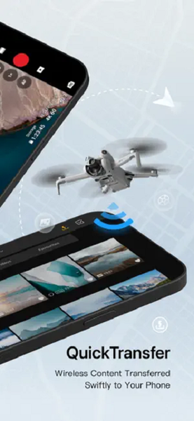 DJI Fly - GO for Drone Models - عکس برنامه موبایلی اندروید