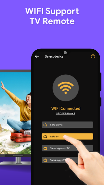 Remote Control - Remote TV - عکس برنامه موبایلی اندروید