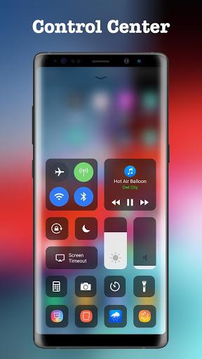 Control Center OS 12 - Phone X - Image screenshot of android app