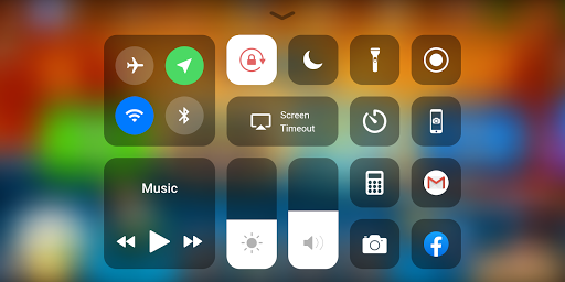 Control Center Simple - عکس برنامه موبایلی اندروید