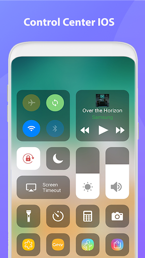 Control Center IOS 13 - Image screenshot of android app