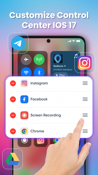 Control Center - عکس برنامه موبایلی اندروید