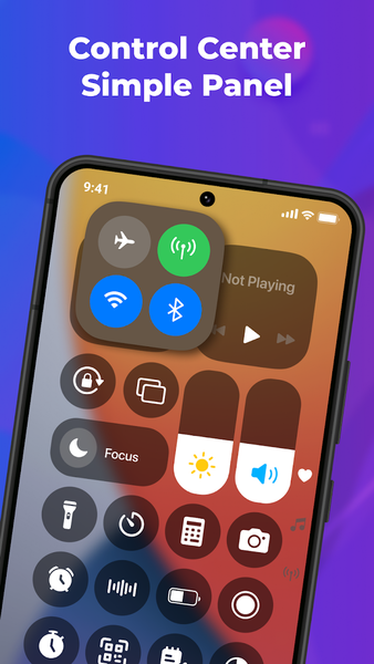 Control Center OS Style - عکس برنامه موبایلی اندروید