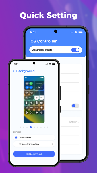 Control Center OS Style - عکس برنامه موبایلی اندروید