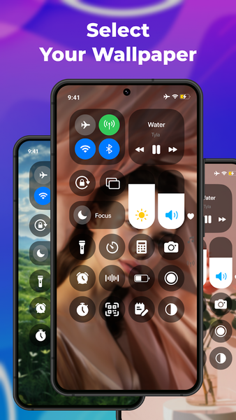 Control Center OS Style - عکس برنامه موبایلی اندروید