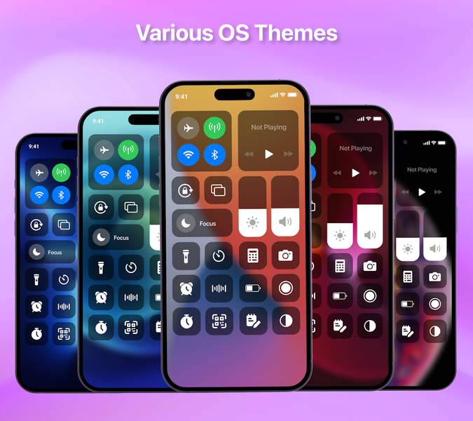 OS Control Center App - عکس برنامه موبایلی اندروید