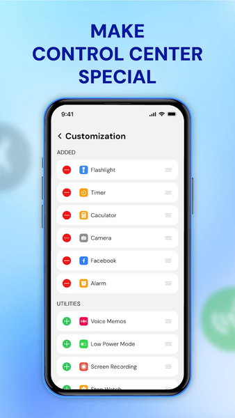 Quick Control Center & Tools - عکس برنامه موبایلی اندروید