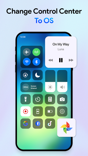 Change Control Center Simple - Image screenshot of android app
