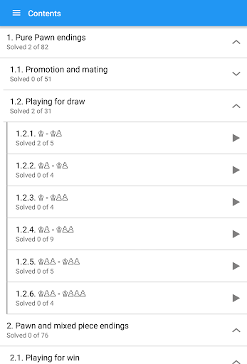۷-piece chess endgame training - عکس برنامه موبایلی اندروید