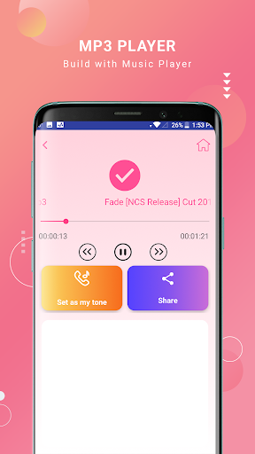 Audio MP۳ Cutter - Converter, Merger and Ringtone - عکس برنامه موبایلی اندروید