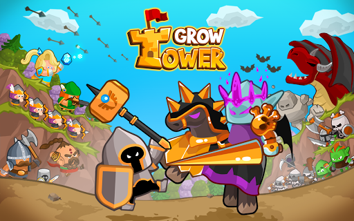 Grow Tower: Castle Defender TD - عکس بازی موبایلی اندروید