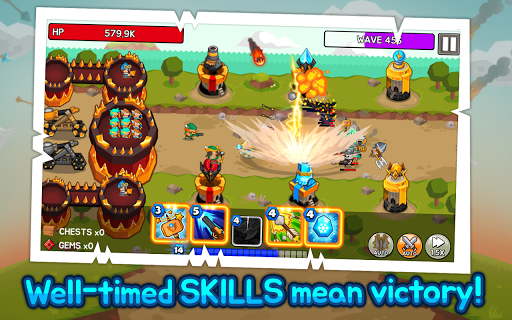 Grow Tower: Castle Defender TD - عکس بازی موبایلی اندروید