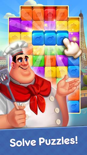 Blaster Chef : Match blocks - عکس بازی موبایلی اندروید