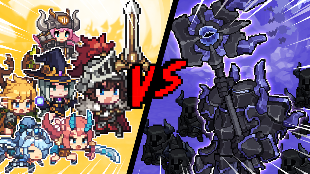 Unknown Knights: Pixel RPG - عکس بازی موبایلی اندروید